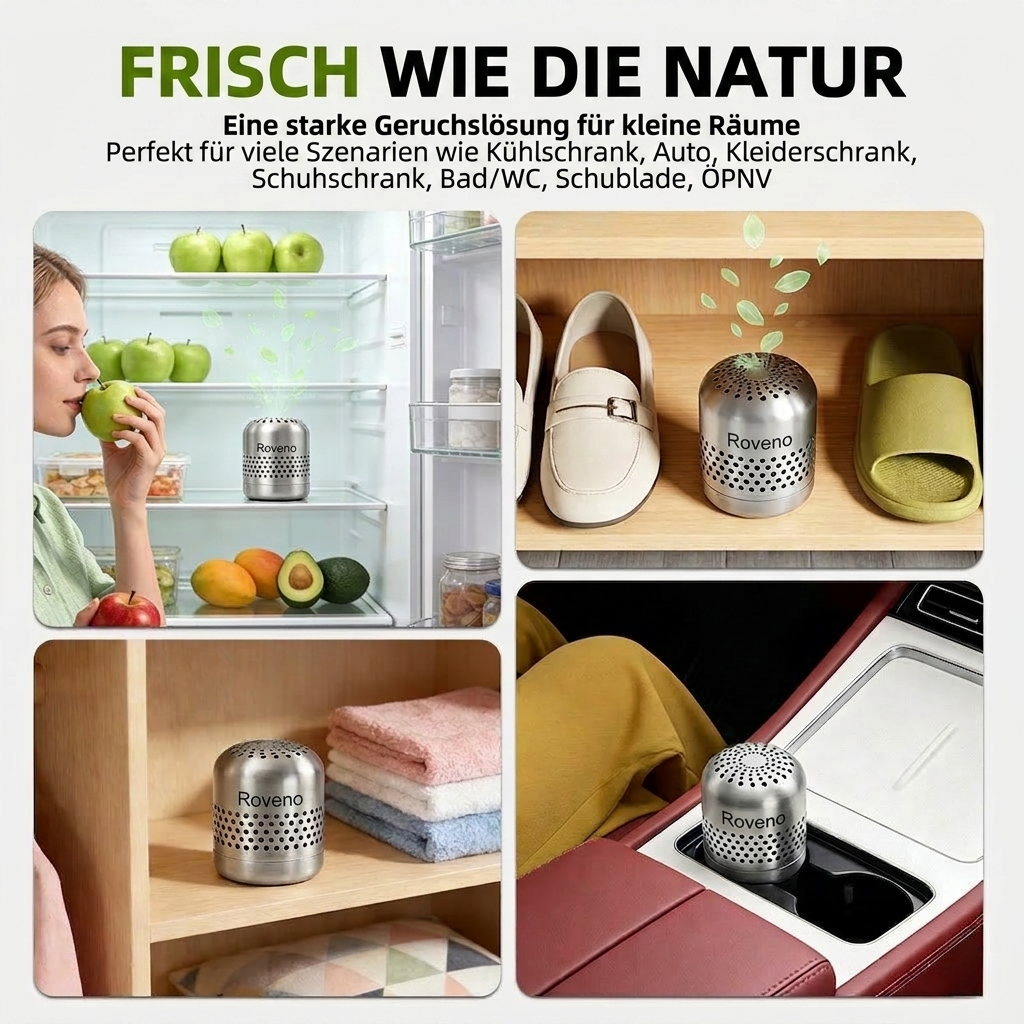 Frischewächter - Kühlschrank Geruchs- & Bakterienreiniger